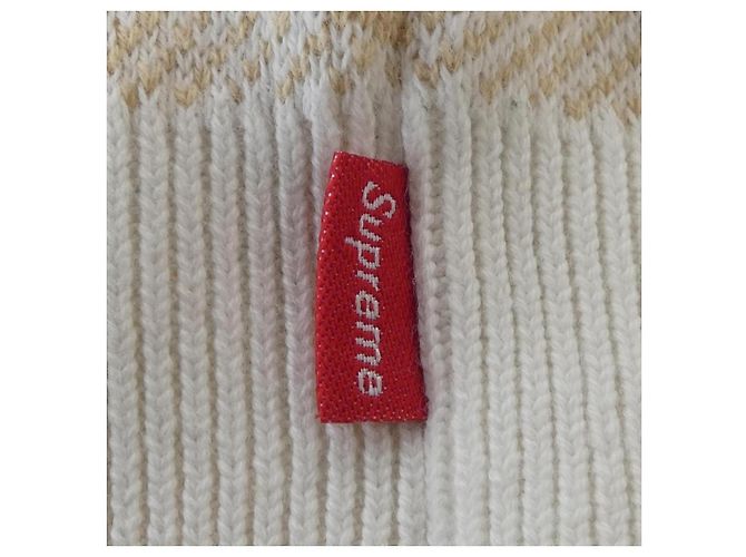 Chaleco de lana STRIPE SUPREME Beige - vista 6