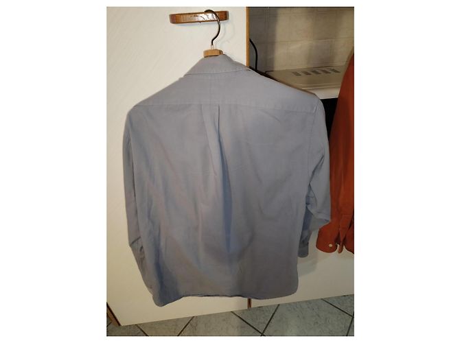 Camicia Polo Ralph Lauren Blaire Beige in Cotone M - vista 3