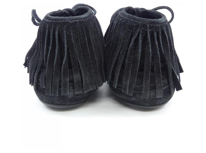Leder Schuhe von Louis Vuitton Schwarz - Ansicht 5