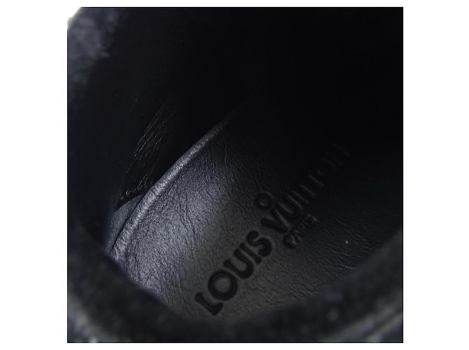 Leder Schuhe von Louis Vuitton Schwarz - Ansicht 6