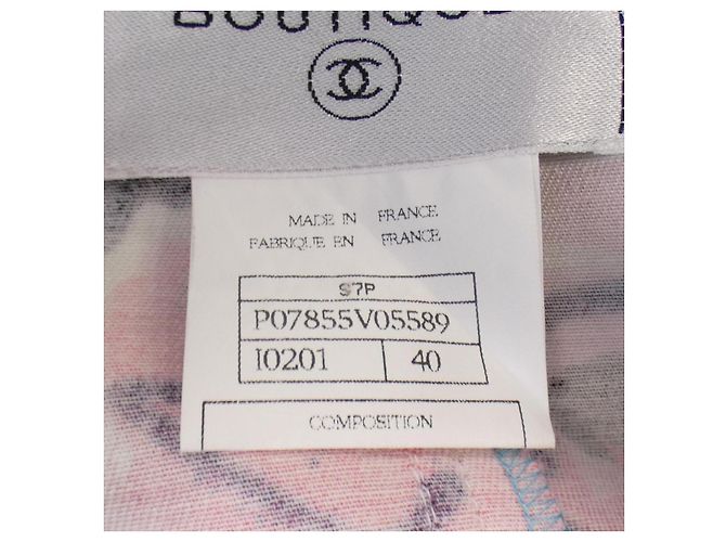 Chanel Kleid Schwarz Pink Blau - Ansicht 4
