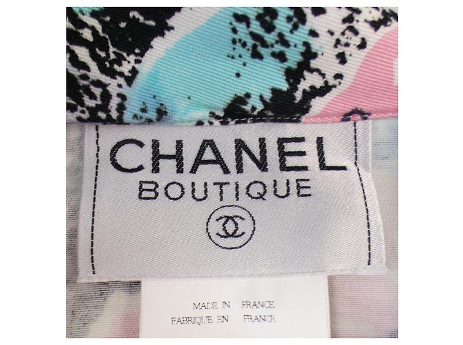 Chanel Kleid Schwarz Pink Blau - Ansicht 5