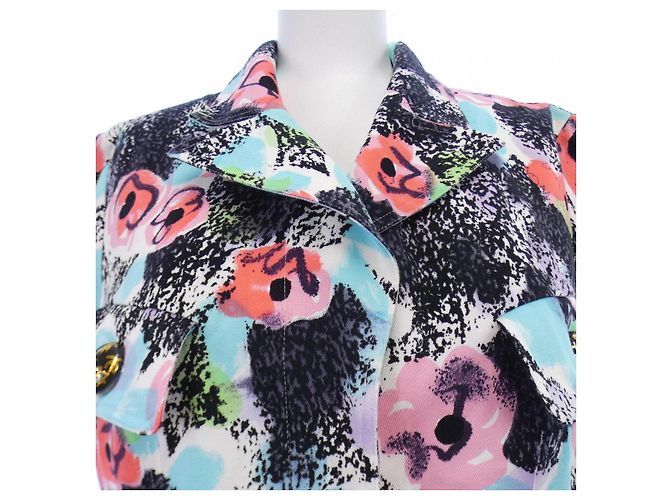 Chanel Kleid Schwarz Pink Blau - Ansicht 6