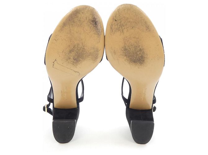 Sandali Salvatore Ferragamo Nero - vista 4
