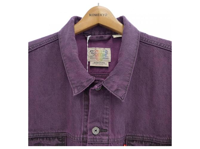 Autre Marque Chaleco de algodón Levi's Púrpura - vista 5