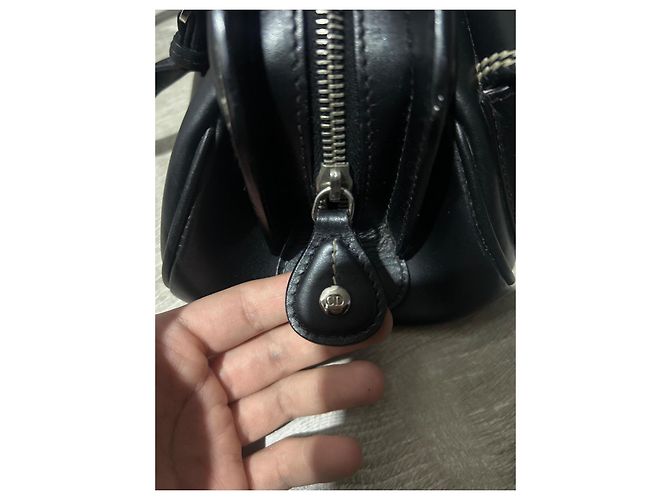BORSO A MANO MEDIO DETECTIVE CHRISTIAN DIOR IN PELLE NERA Borsa a mano nera Nero - vista 13