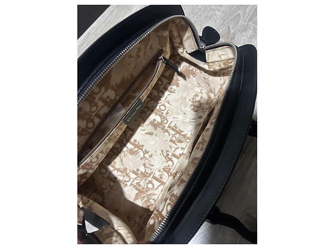 BORSO A MANO MEDIO DETECTIVE CHRISTIAN DIOR IN PELLE NERA Borsa a mano nera Nero - vista 16