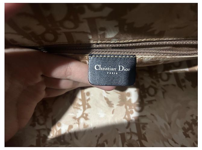 BORSO A MANO MEDIO DETECTIVE CHRISTIAN DIOR IN PELLE NERA Borsa a mano nera Nero - vista 18