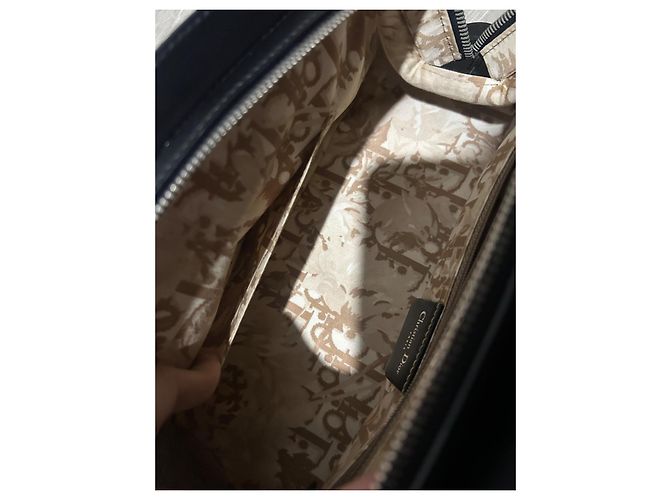 BORSO A MANO MEDIO DETECTIVE CHRISTIAN DIOR IN PELLE NERA Borsa a mano nera Nero - vista 21