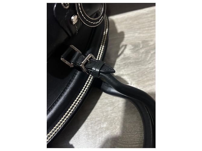 BORSO A MANO MEDIO DETECTIVE CHRISTIAN DIOR IN PELLE NERA Borsa a mano nera Nero - vista 9