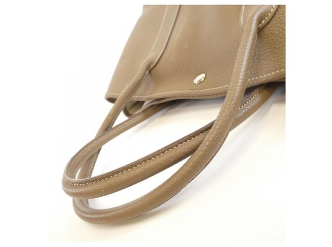 Borsa Hermès Garden Party 36 cm Taupe - vista 6
