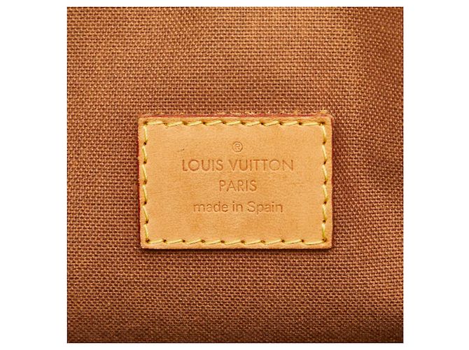 Borsa Tote Lockit Monogram Louis Vuitton Marrone Monogramma - vista 13