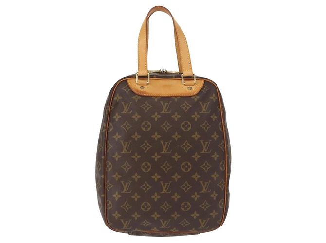Borsa a mano Excursion Louis Vuitton in tela Monogram Marrone - vista 2