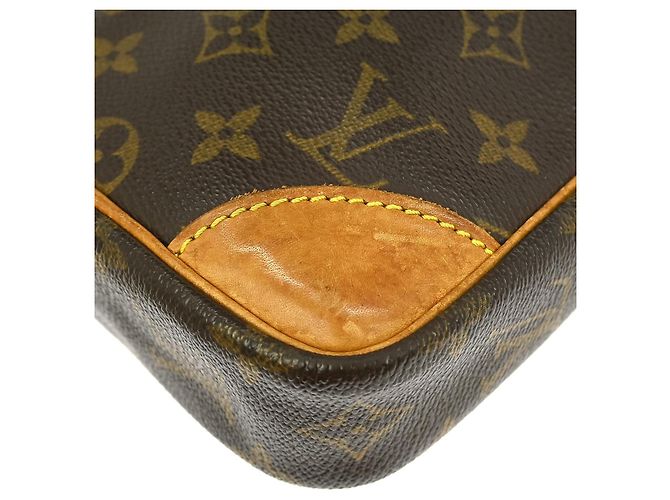 Borsa Danube Louis Vuitton in tela Monogram MM Marrone - vista 7