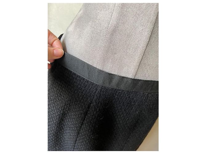 Chanel Tweed Skirt Suit Black - view 9