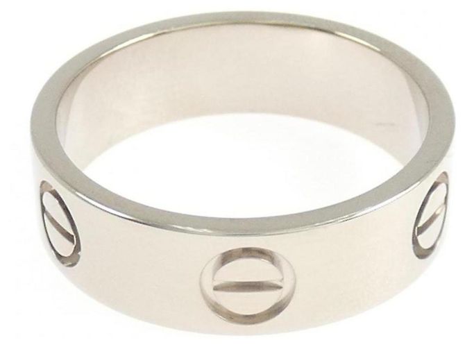 Anello Love Cartier in oro bianco 18K - vista 2
