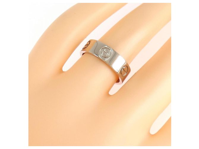 Anello Love Cartier in oro bianco 18K - vista 4