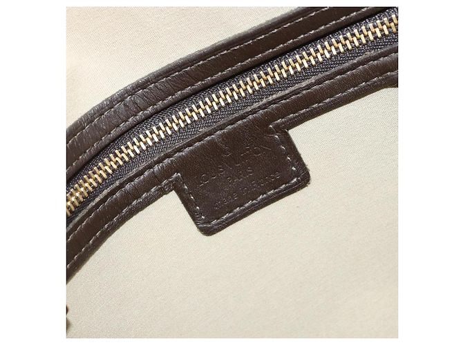 Borsa Alma Mini Lin Monogram Louis Vuitton Cachi - vista 6