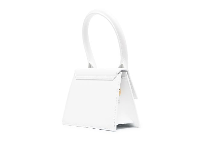 Jacquemus Le Chiquito Moyen Leather Moyen Branco - vista 4