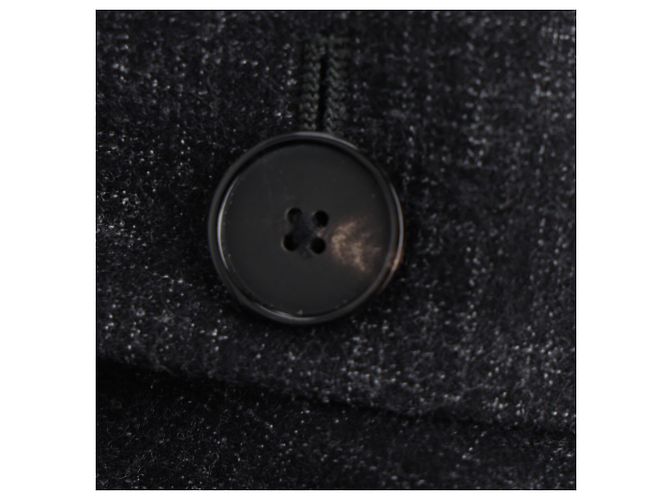 Iro Single-Breasted Tweed Blazer in Grey Wool - view 5
