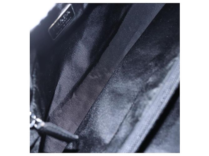 Prada Vintage Tote Tessuto Nero - vista 5