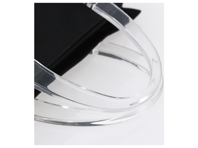 Prada Vintage Tote Tessuto Nero - vista 7