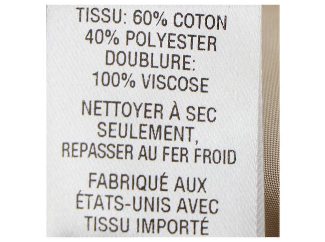 Jaqueta oversized Francoise em algodão bege da Nili Lotan - vista 5