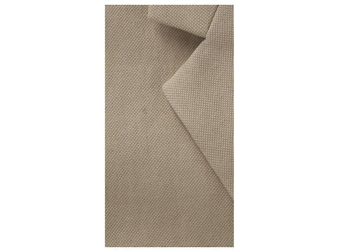 Jaqueta oversized Francoise em algodão bege da Nili Lotan - vista 8