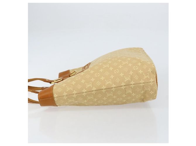 Borsa Louis Vuitton Lucille Mini Lin GM Beige - vista 4