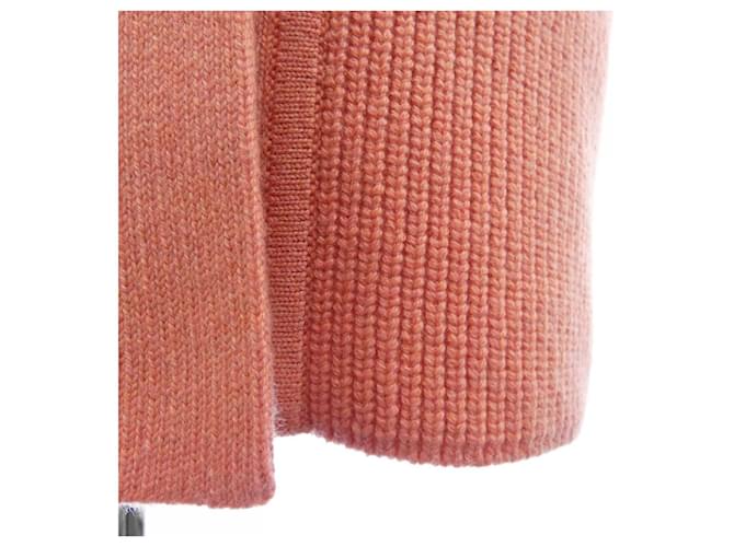 Falda de cachemira Hermès Rosa - vista 6