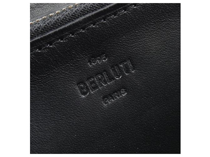 Portafoglio Berluti Marrone Nero - vista 3