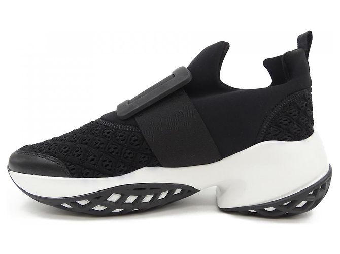 Sneakers Viv Run di Roger Vivier Nero - vista 2