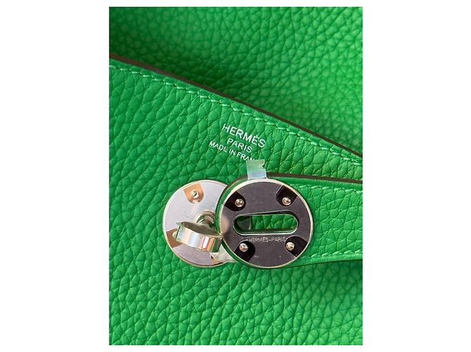 Hermès Lindy 26 in verde Bambù (con timbro W) Verde scuro - vista 13