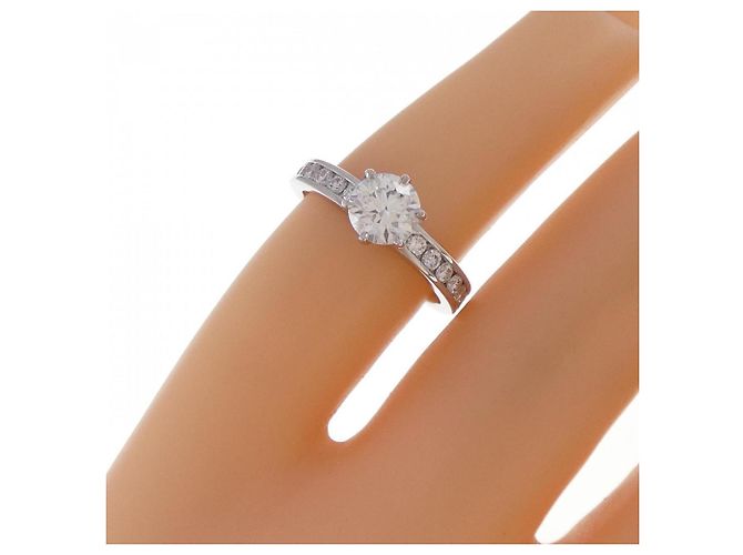 Tiffany & Co Tiffany Platinring 0,48 ct - Ansicht 5