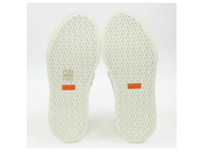 Hermès Hermes Leather Shoes White - view 4