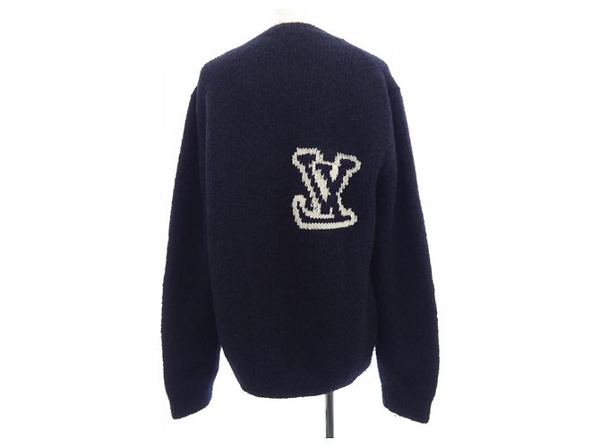 Prendas de punto Louis Vuitton Azul Azul marino - vista 2