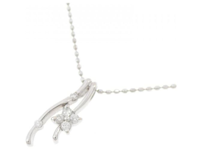 Autre Marque Collana in diamante in oro bianco Au750 Argento - vista 3