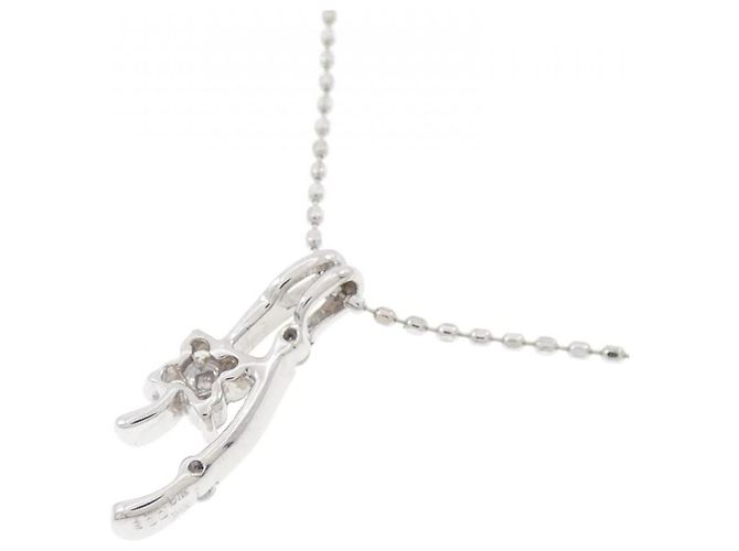 Autre Marque Collana in diamante in oro bianco Au750 Argento - vista 4