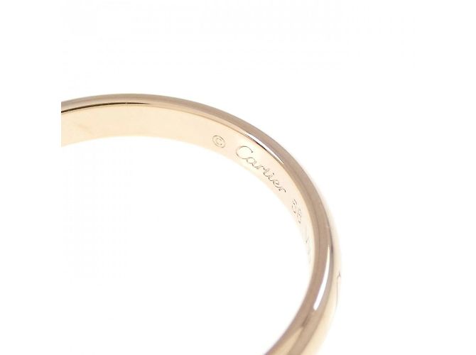 Anello C di Cartier in oro rosa 18K - vista 4