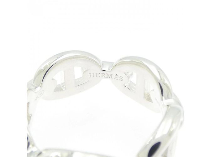 Hermès Chaine d'Ancre Enchaine Ring Silber - Ansicht 3
