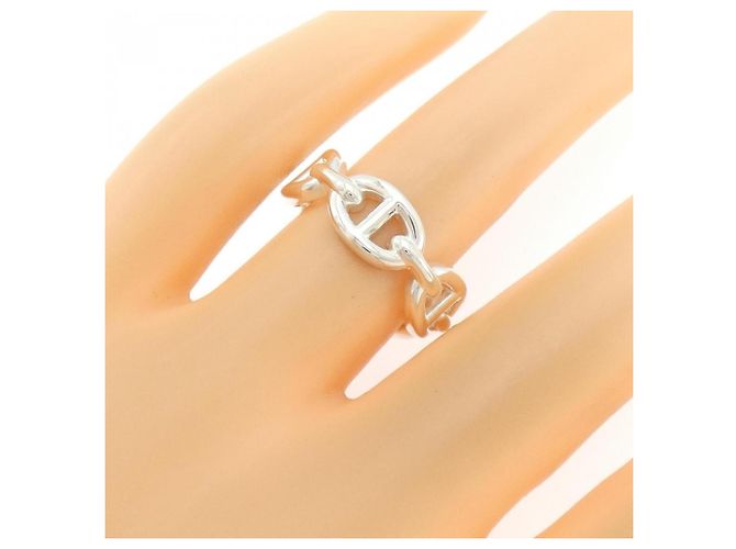 Hermès Chaine d'Ancre Enchaine Ring Silber - Ansicht 4