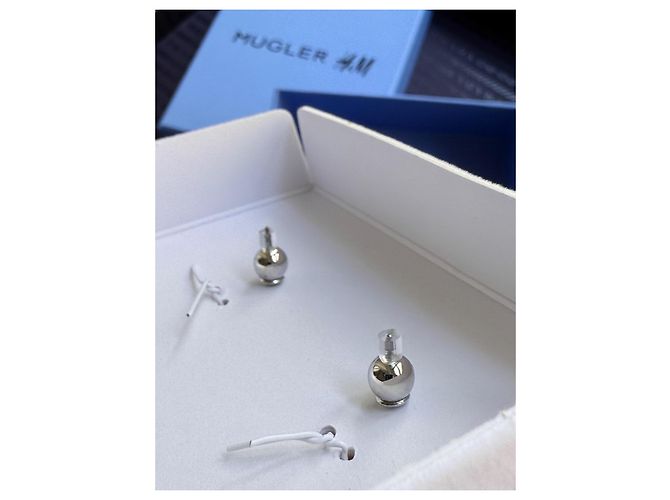 Thierry Mugler Orecchini a goccia d'acqua Mugler x H&M Argento - vista 5