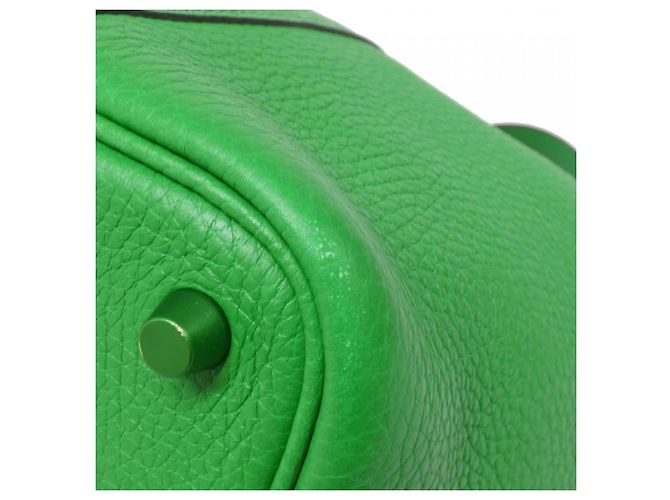 Borsa Hermès Picotin Rock Monochrome PM Verde - vista 2