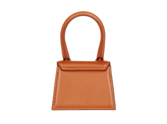 Jacquemus Le Chiquito Mini Pelle Mini Marrone - vista 2