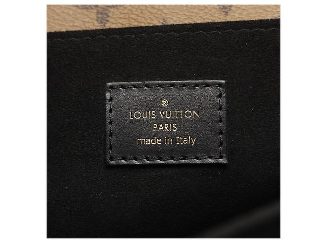 Borsa Pochette Metis MM Monogram Reverse Louis Vuitton Marrone Nero - vista 4
