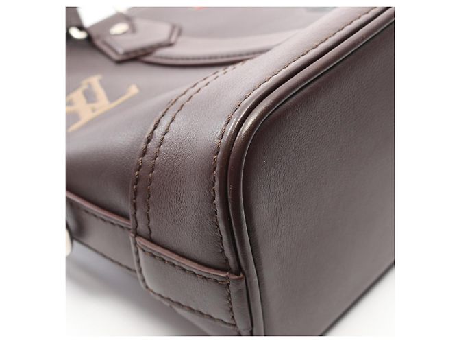 Borsa Louis Vuitton Alma 25 Henry Taylor Marrone Multicolore - vista 10