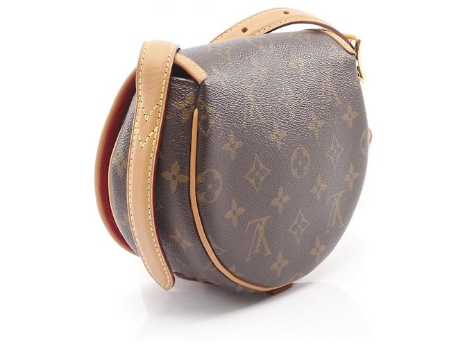 Borsa a Spalla Monogram Tan Bianco Louis Vuitton Marrone Monogramma - vista 2