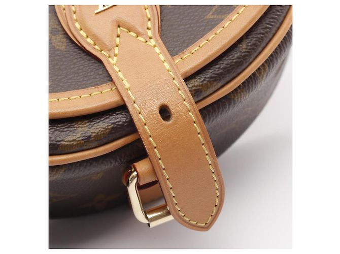 Borsa a Spalla Monogram Tan Bianco Louis Vuitton Marrone Monogramma - vista 8