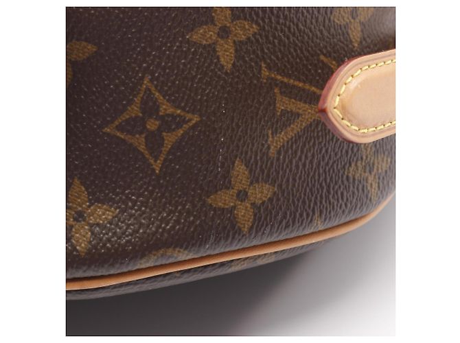 Borsa a Spalla Monogram Tan Bianco Louis Vuitton Marrone Monogramma - vista 9