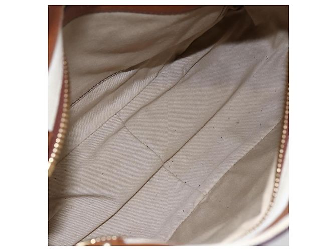 Chloé Borsa a mano in pelle Chloe Margaret Marrone - vista 5